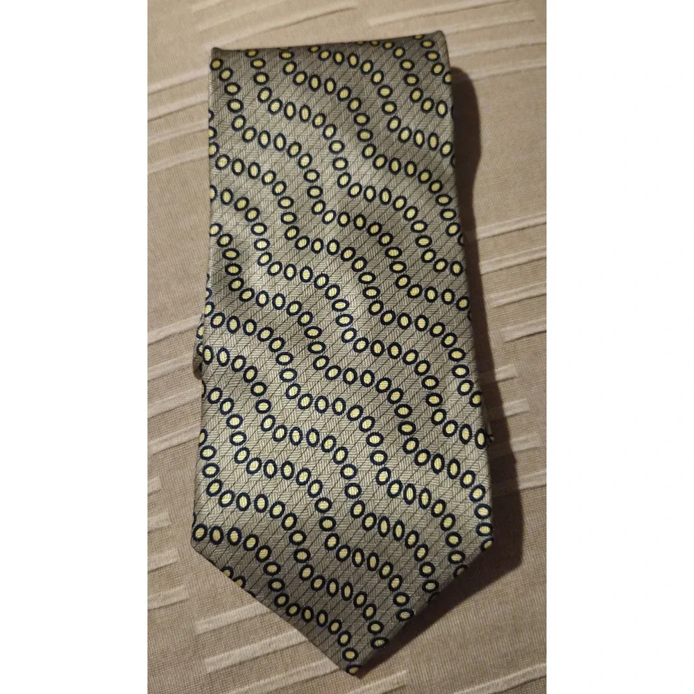 TONGUE‎ TIED/TOM MCLELLON Mens Tie 100% Silk
